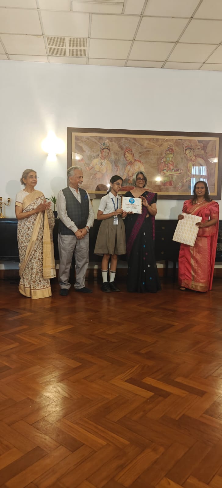 Mayoor School, Noida Shines at Sri Lanka Subject Knowledge Enhancement Competition
